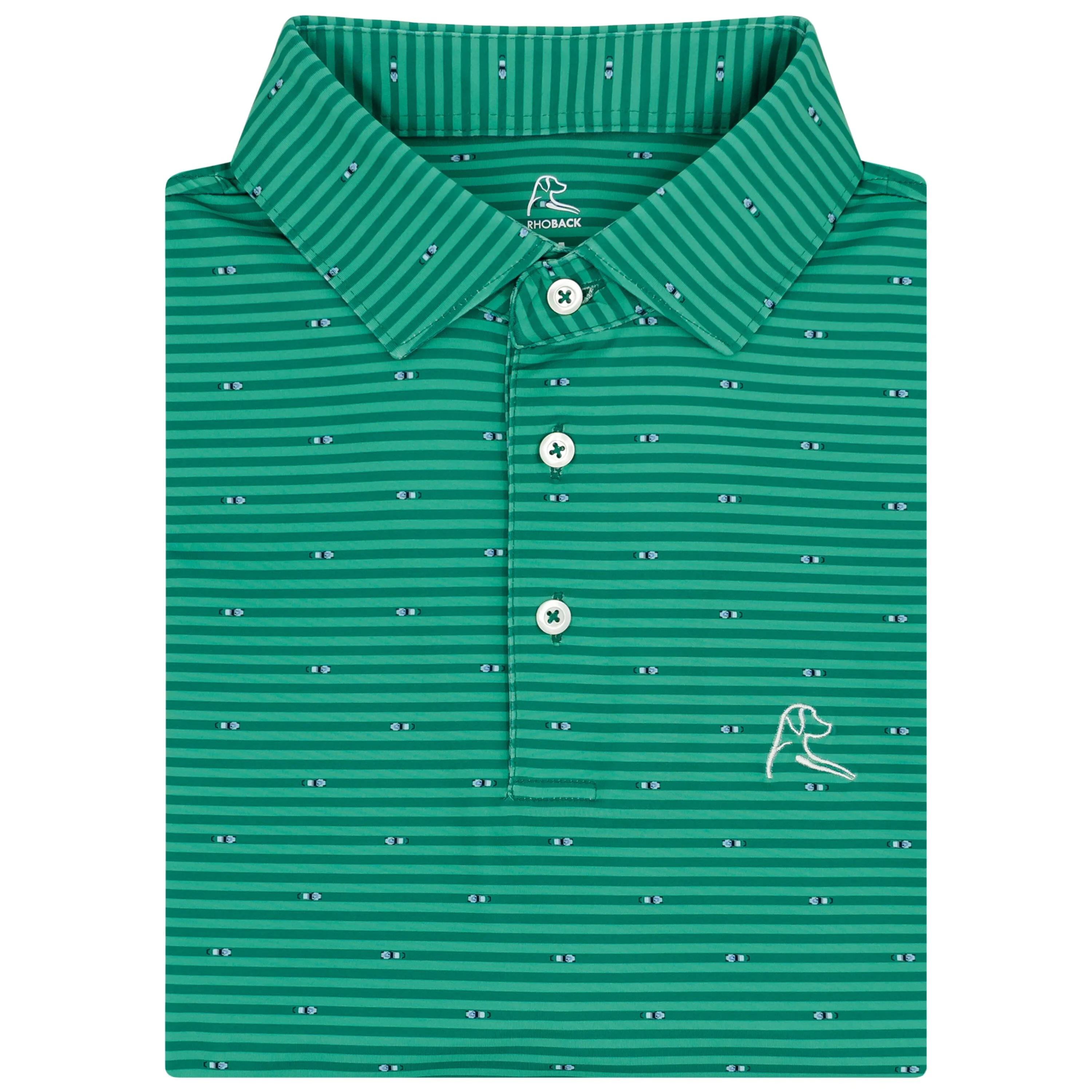 The Mower | Performance Polo | The Mower - Clover Green