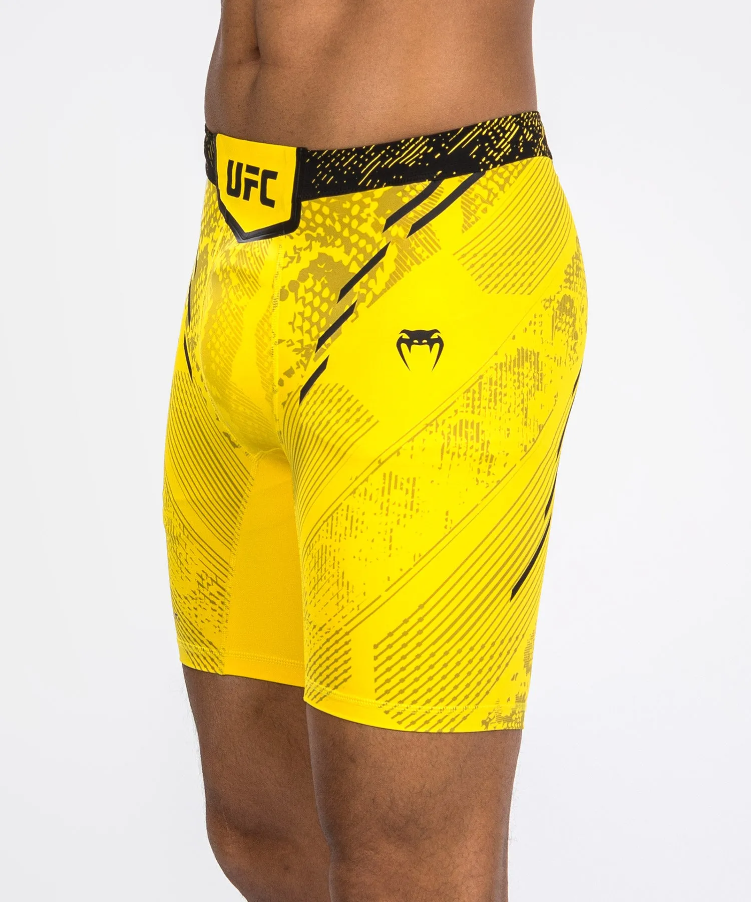 UFC Adrenaline by Venum Personalized Authentic Fight Night Men’s Vale Tudo Short - Yellow