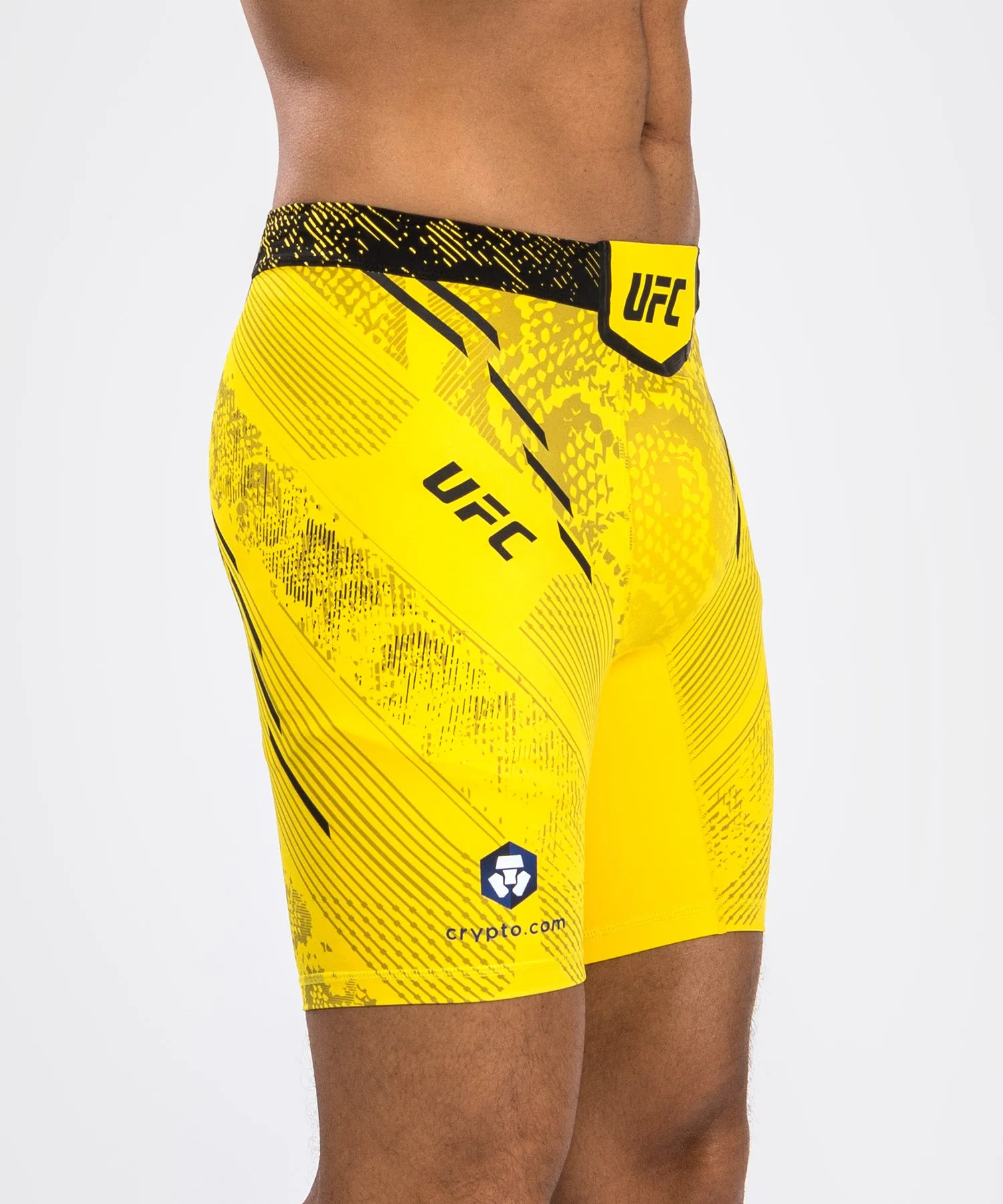 UFC Adrenaline by Venum Personalized Authentic Fight Night Men’s Vale Tudo Short - Yellow