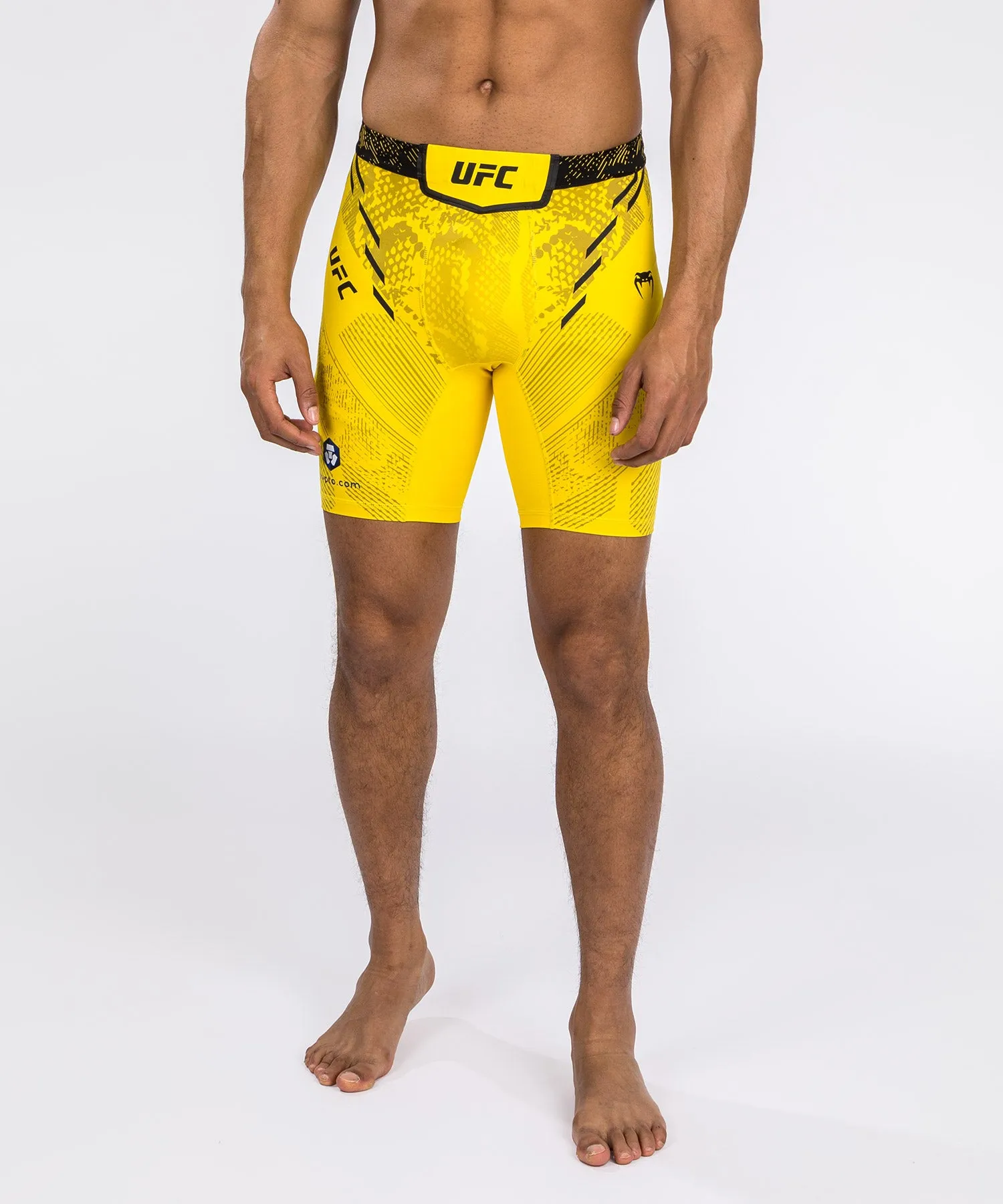 UFC Adrenaline by Venum Personalized Authentic Fight Night Men’s Vale Tudo Short - Yellow