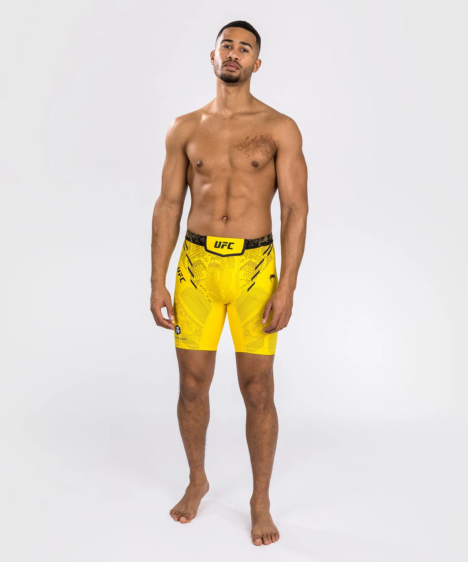 UFC Adrenaline by Venum Personalized Authentic Fight Night Men’s Vale Tudo Short - Yellow