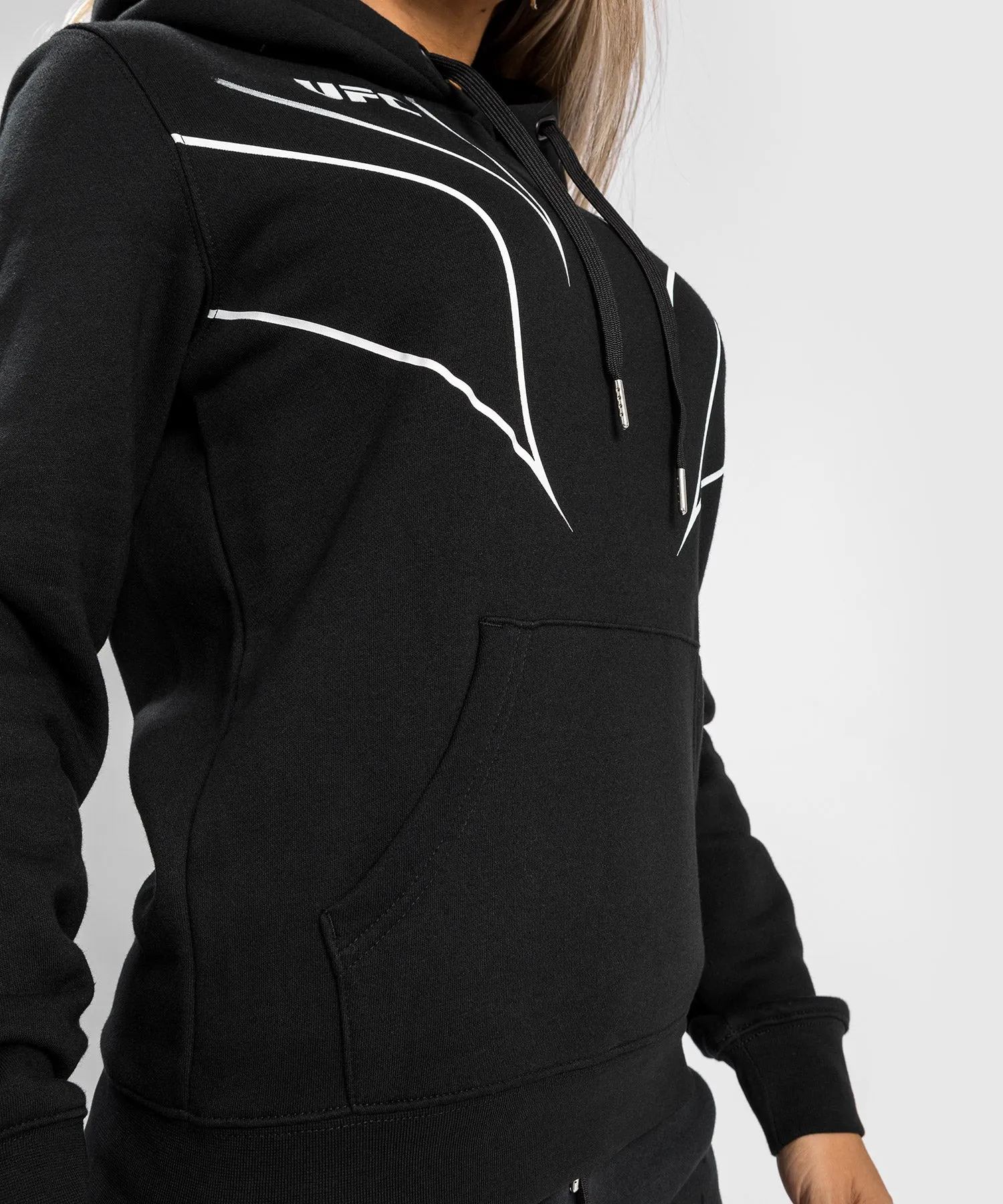 UFC Venum Fight Night 2.0 Replica Women's Hoodie - Black