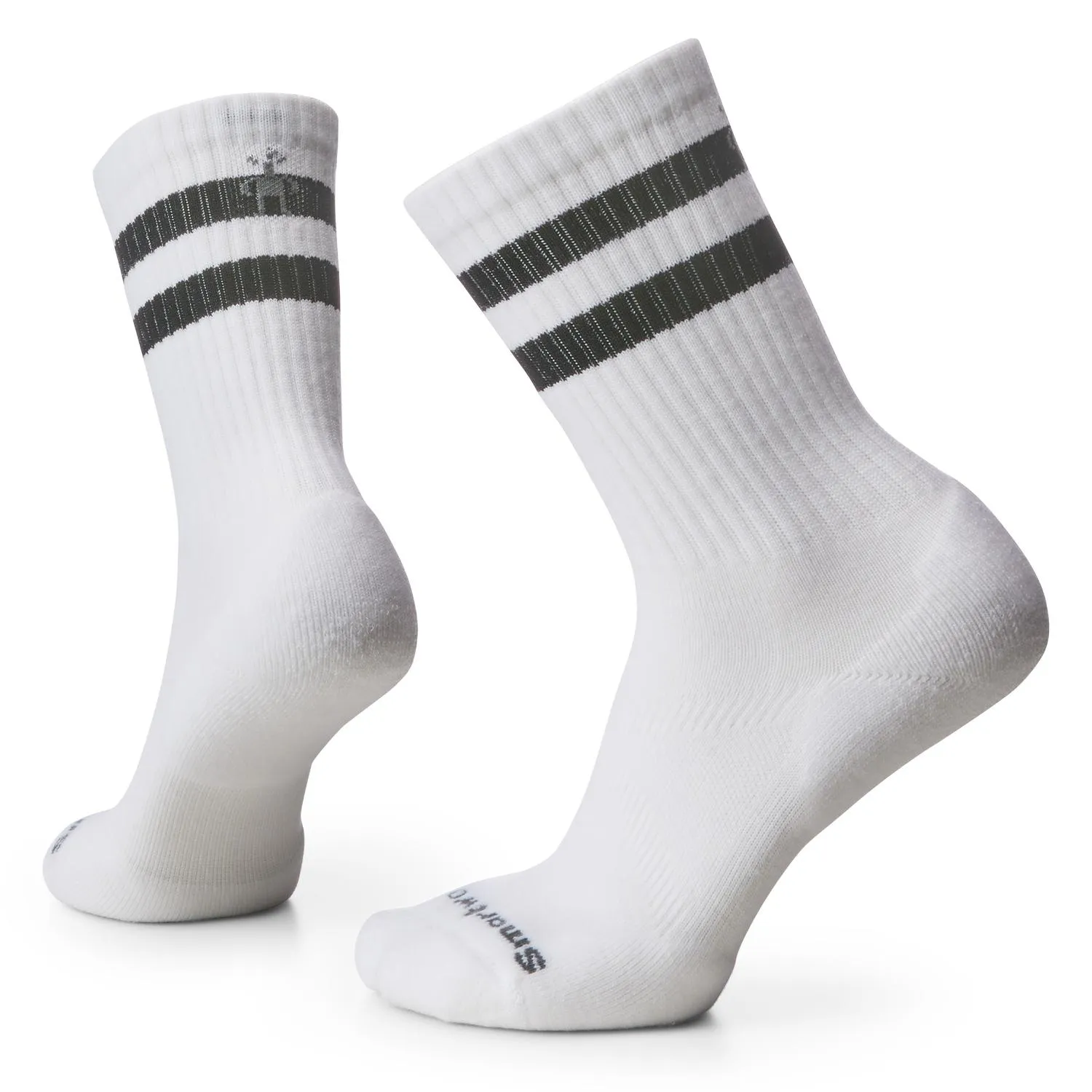 Unisex Athletic Stripe Crew Socks