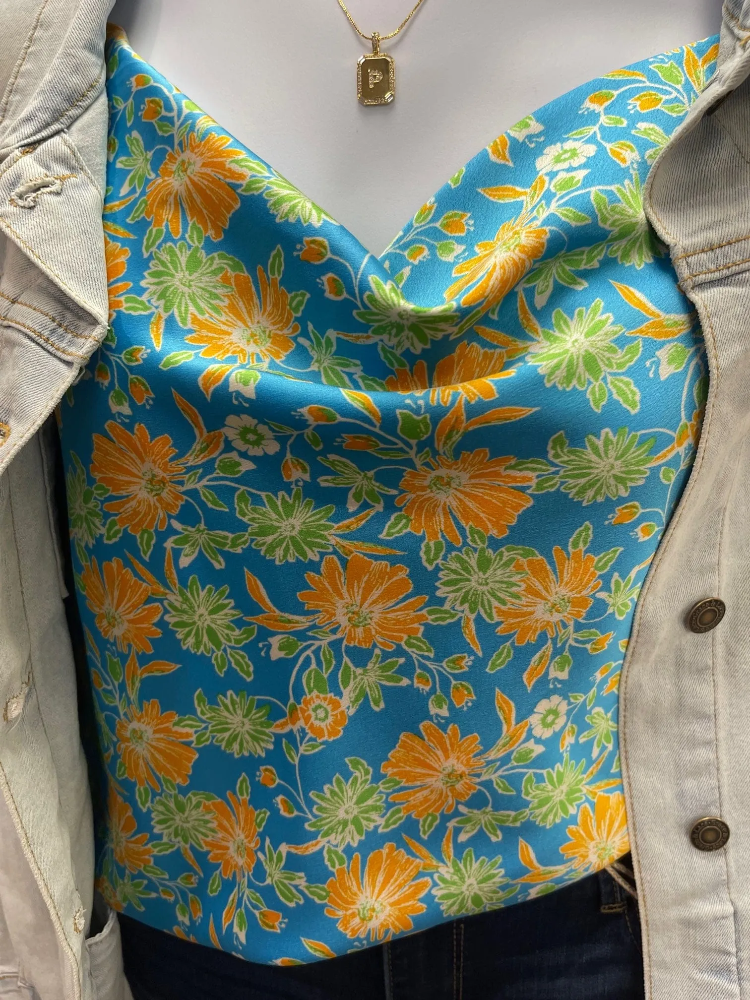 Vivid Blue Mango Tank