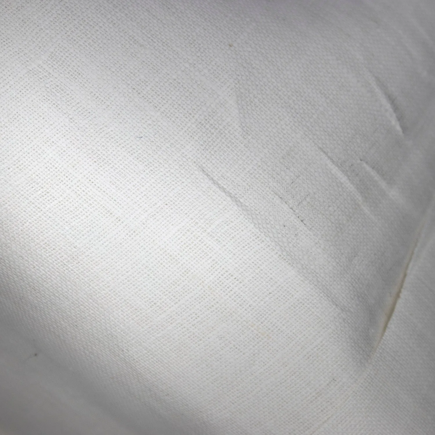 White Glazed Linen - Seconds-$26.00 yd.