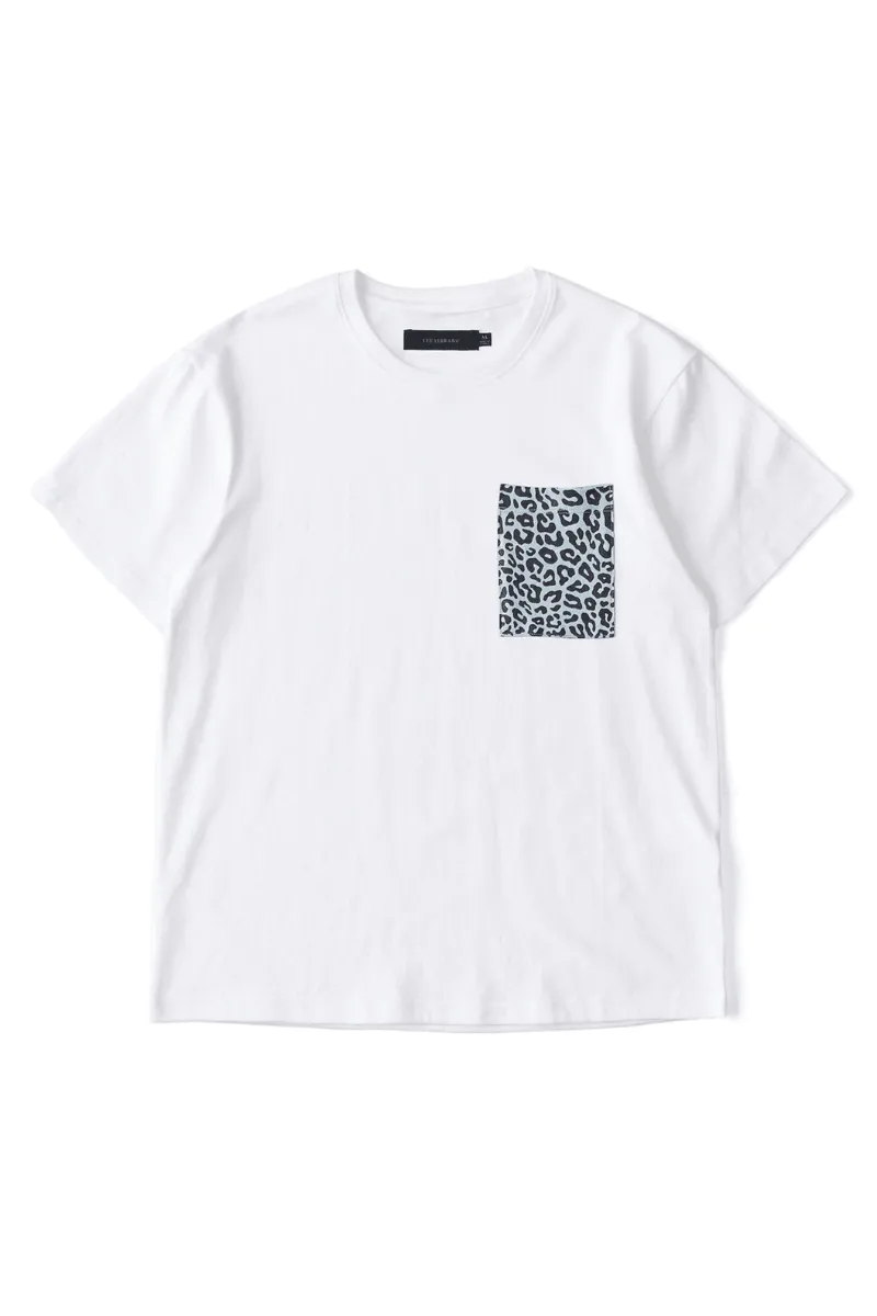 White Leopard Basic Tee