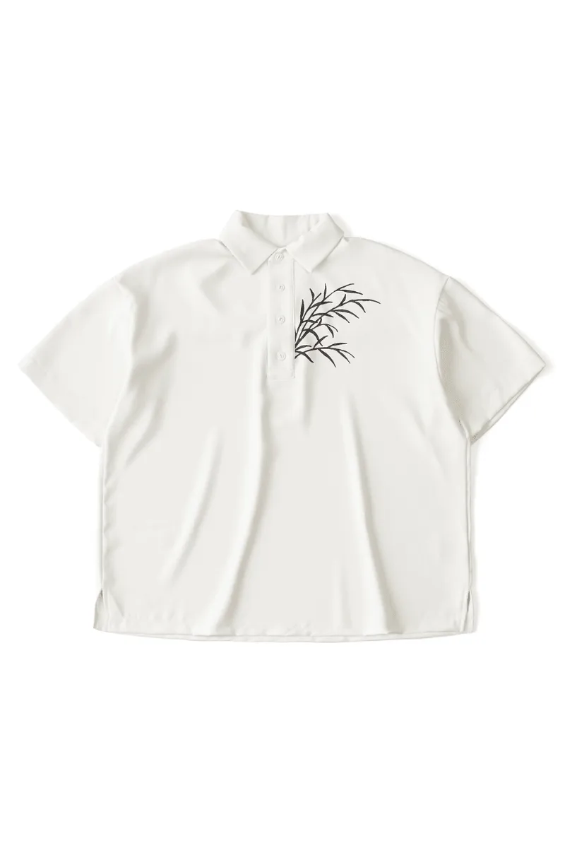 Wind & Grass Boxy Polo Shirt