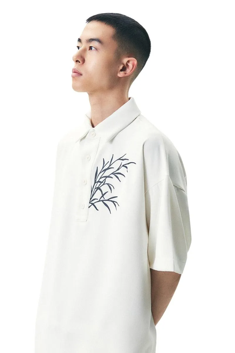 Wind & Grass Boxy Polo Shirt