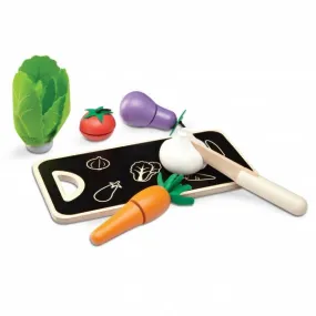 Wooden Vegetable Set