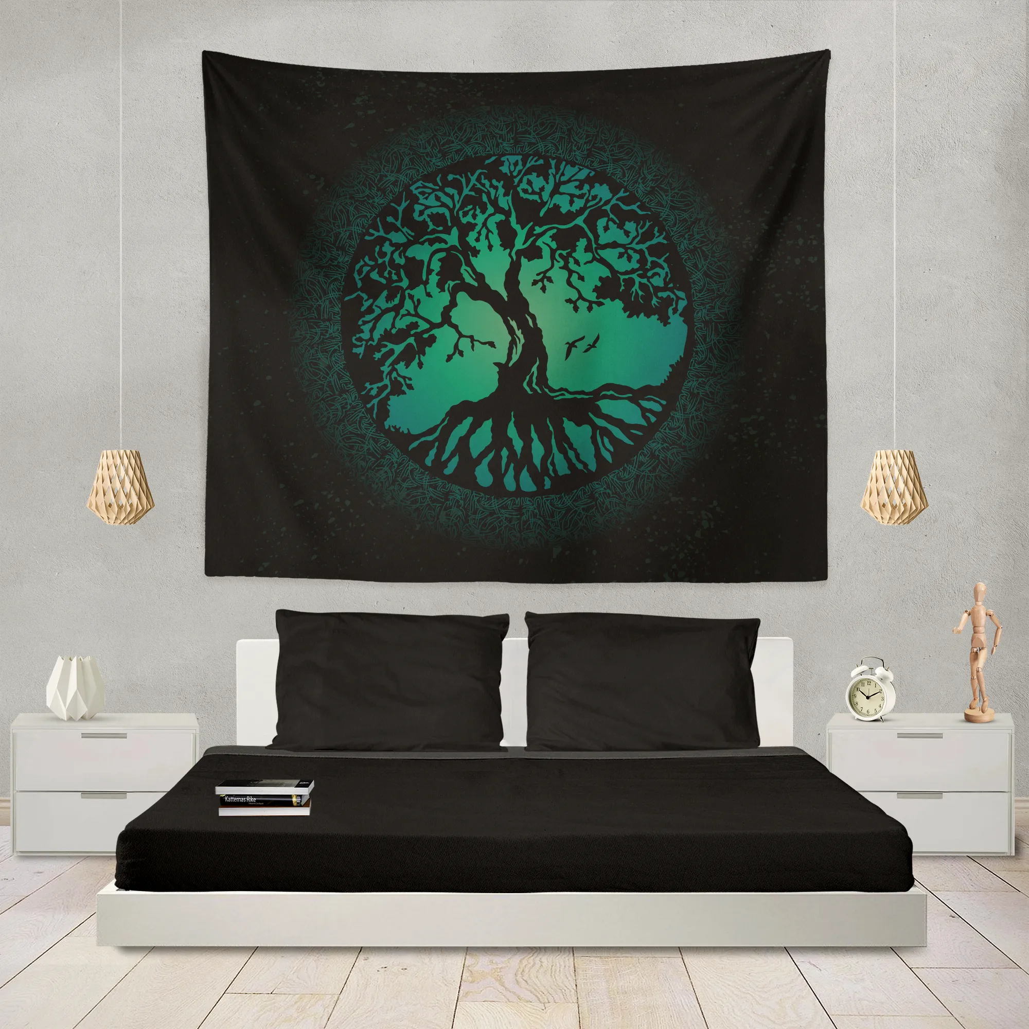 Yggdrasil World Tree of Life Wall Tapestry