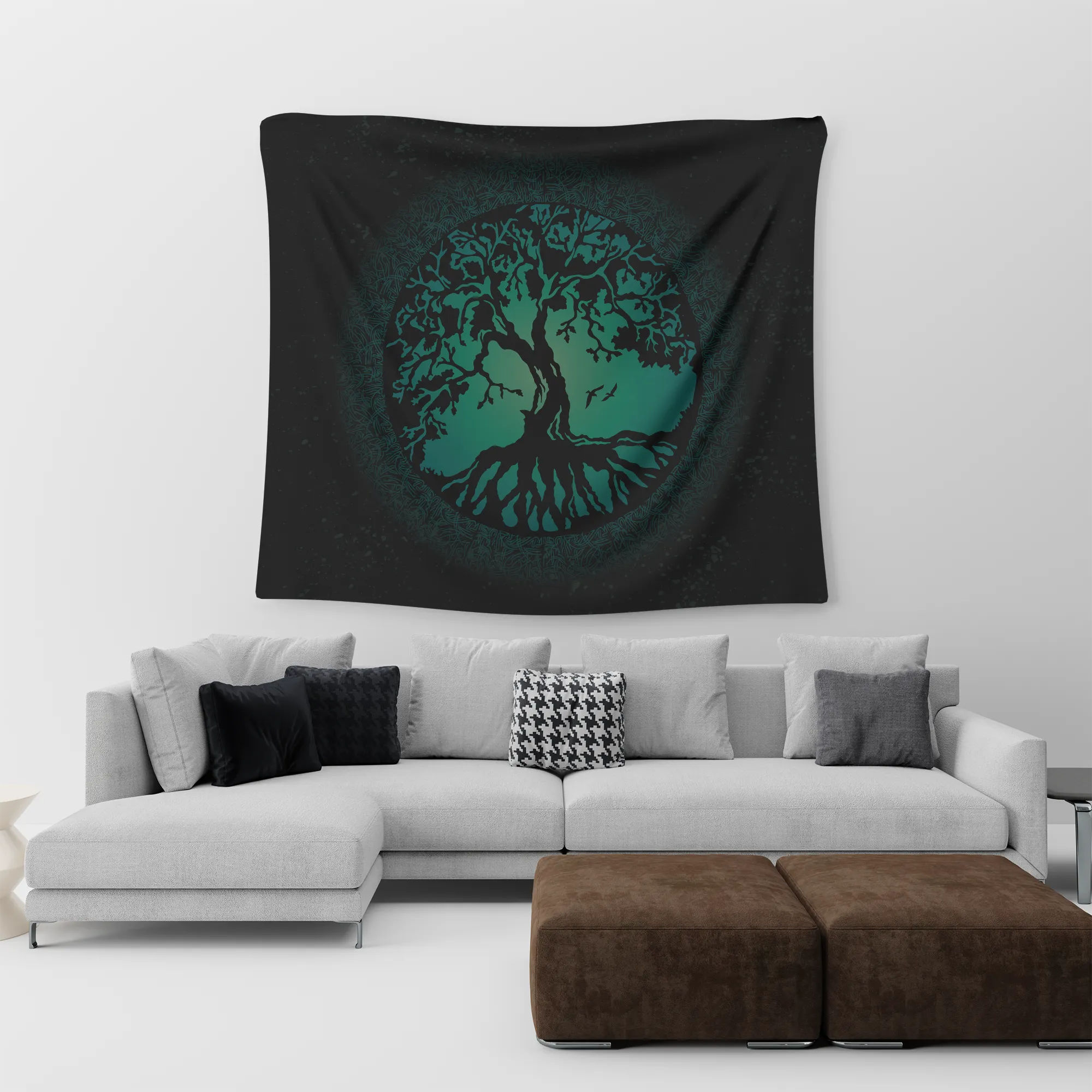 Yggdrasil World Tree of Life Wall Tapestry