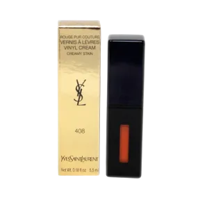 Yves Saint Laurent Beauty Vernis À Lèvres Vinyl Cream Lip Stain 408 Corail Neo-pop 5.5ml